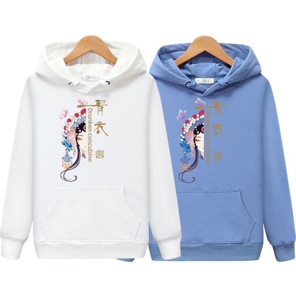 

hoodiesautumn new sweater korean loose hooded student bf women's fashion printing, Black