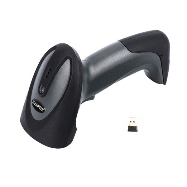 

smart 2d wireless coms handheld barcode scanner qr 2.4ghz pdf417 code reader high-quality with memory evawgib scanners