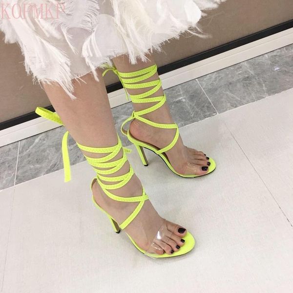 

sandals high heels, elastic straps, candy-colored round toe for women ladies shoes and, Black