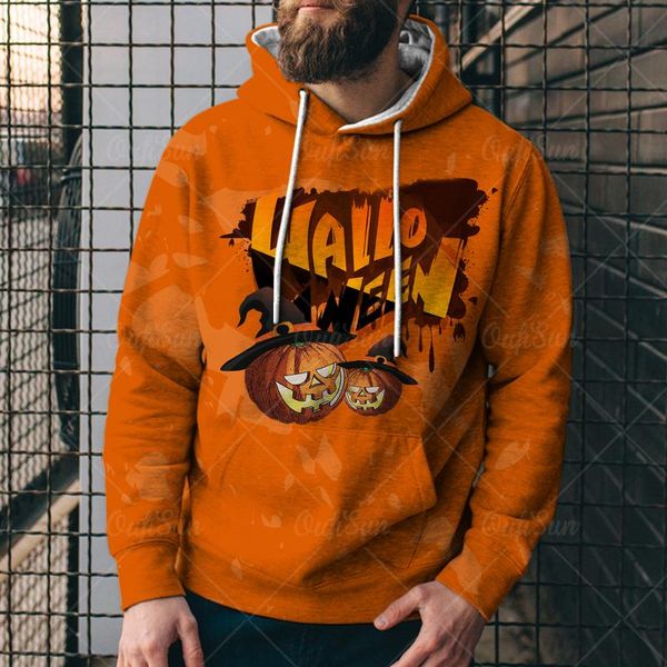 

men's hoodies & sweatshirts 2021 summer horror hoodie 3d printing fun casual fashion oversized o-neck t-shirt, Black