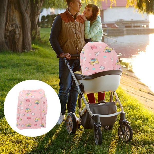 

car sunshade outdoor baby stroller buggy pram windproof cover nursing