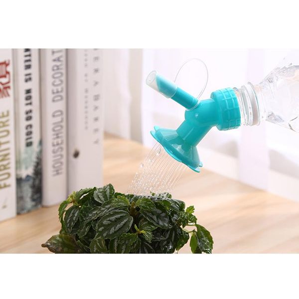 

watering equipments can bottle cap sprinkler plastic nozzle 2 in 1 mist head for indoor seedlings fhj889