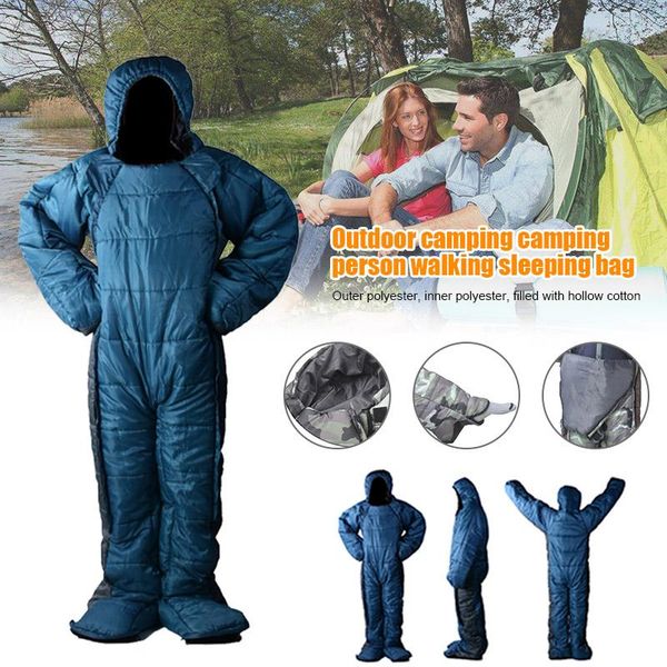 

lite wearable sleeping bag warming for walking hiking camping outdoor lmh66 bags