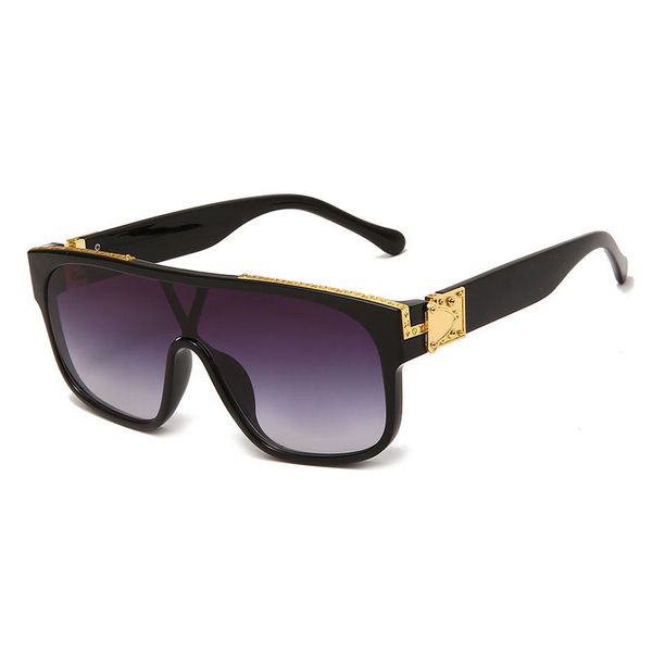 

fashion trend modern sunglasses large frame leisure cat's eye leopard print men's and women's general sunglasses millionaire, White;black