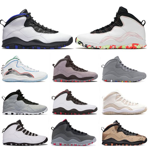 

jumpman 10 10s ember glow camo men basketball shoes fusion red woodland wings seattle westbrook i'm back desert dark smoke grey designe