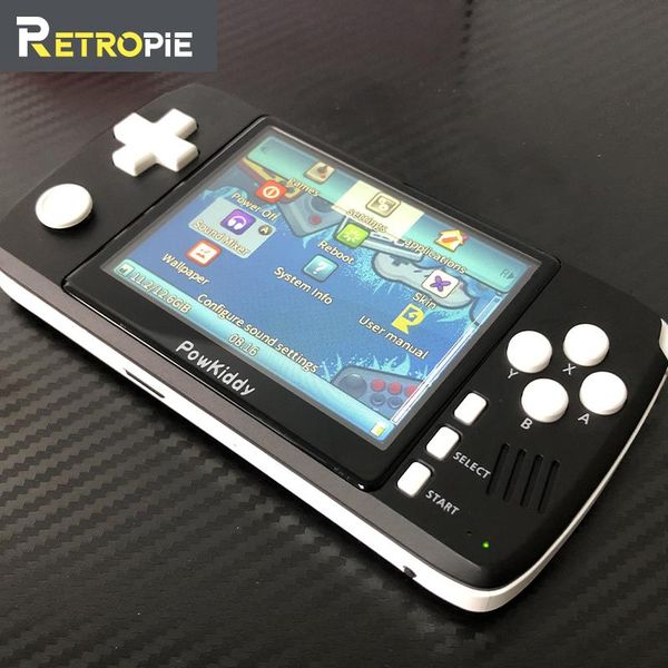 

handheld game console jz4770 3.5 inch ips screen 128gb 15000 games open source player children's gift portable players