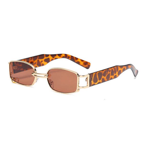 

luxury designer sunglasses so&ei fashion small rectangle punk women brand designer vintage metal ring decoration men sun glasses shades uv40, White;black