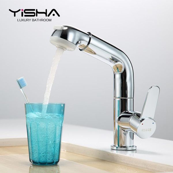 

bathroom sink faucets copper cold basin smoked pull type faucet heightening the stage scale tensile hutch defends dual-purpose tap