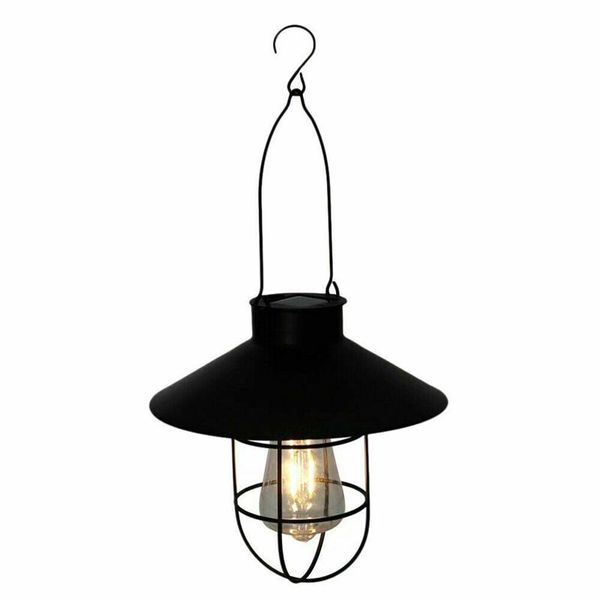 

pendant lamps solar power led hanging light retro lantern outdoor garden yard decoration lamp