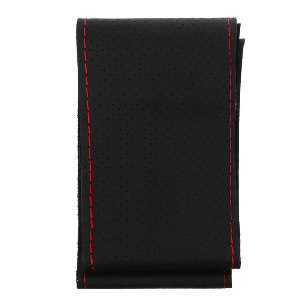 

steering wheel covers cover 38cm leather case stitching style cove