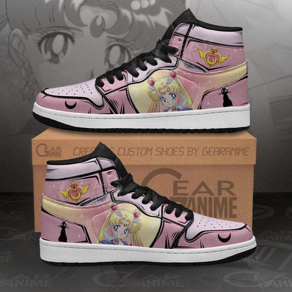 

sailor moon sneakers custom anime shoes mn02