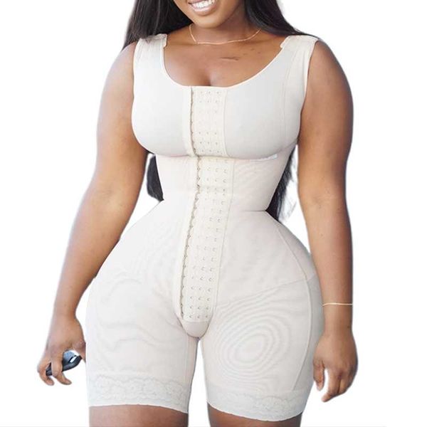 

women's shapers women's shaping bodysuit front hooks breast lifting opening postpartum underwear fitness body shaper lingerie, Black;white