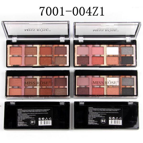 

miss rose 8-color eyeshadow industry makeup multi-color compact display box-1