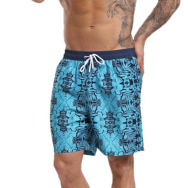 

brand men beach shorts 2021 swimming man swim trunk swimsuit swimwear plus size bathing suits men's, White;black