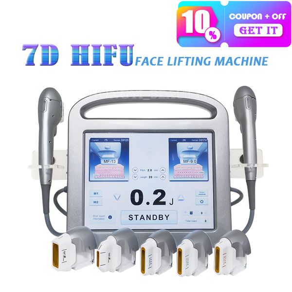 

hifu 7d skin rejuvenation face lifting body slimming machine for wrinkle removal beauty equipment home salon use