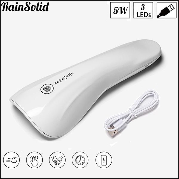 

nail dryers explosive manicure professional handheld lamp 5w, suitable for uv/led polish fast drying oil gel