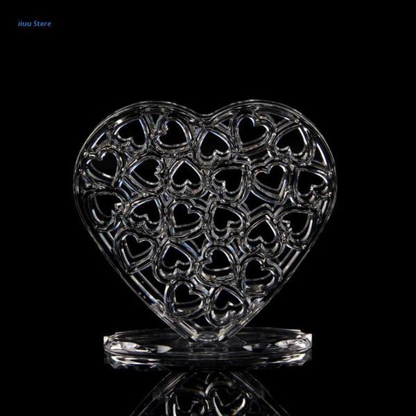 

tissue boxes & napkins transparent acrylic napkin holder dispenser box vertical paper towel serviette for dining table kitchen l5ye