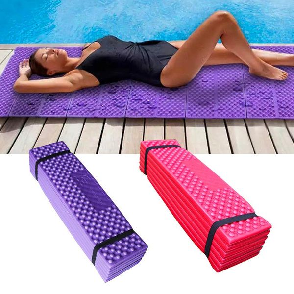 

outdoor pads camping waterproof folding beach picnic mat sleeping pad garden tent fishing cushion bbq seat floor foam mattress