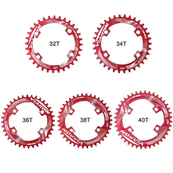 

bike heels & chainwheels mtb round chainring 32t 34t 36t 38t 40t crankset teeth 96bcd plate parts speed bicycle accessories