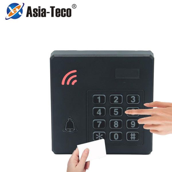 

waterproof rfid 125khz/13.56mhz id ic access control reader entry keyboard wiegand 26 34 fingerprint