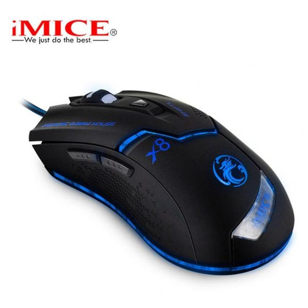 

gaming mouse wired luminous adjustable dpi led for pc lapcomputer mice