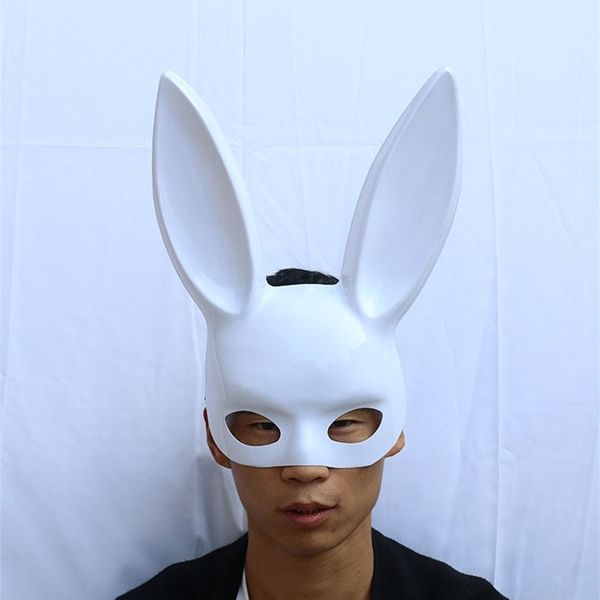 

mask bar ktv nightclub halloween masquerade ball ear rabbit girl mask