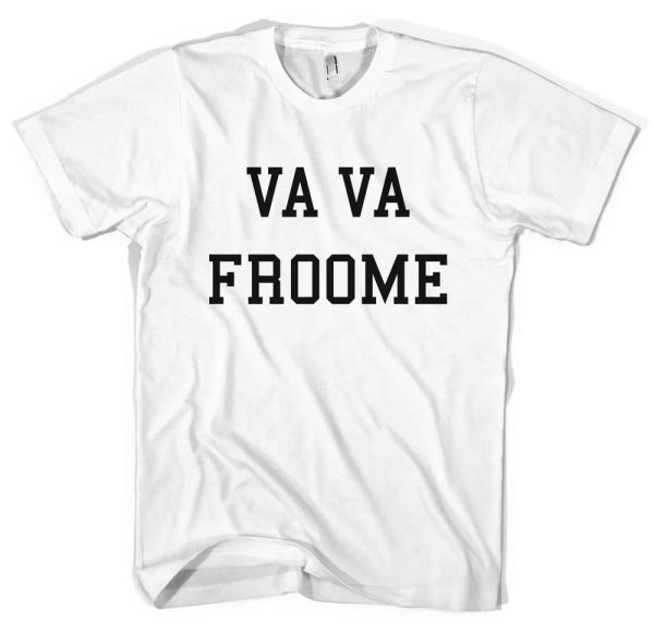 

chris froome team sky tour de france t-shirt all sizes, White;black