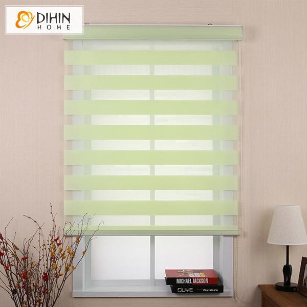 

blinds quality same color double layer zebra roller blind window curtains