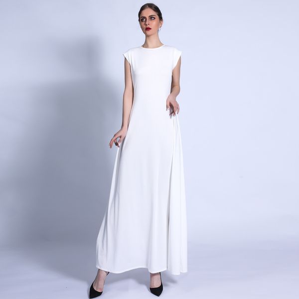 

casual dresses ramadan eid mubarak abaya dubai turkey arabic islam indian muslim fashion hijab long inside dress abayas for women, Black;gray