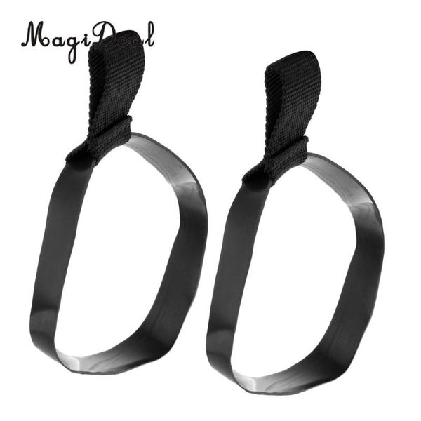 

pool & accessories magideal 2 pieces durable elastic rubber scuba diving snorkeling stage tank cylinder bottle hose retainer band small/larg