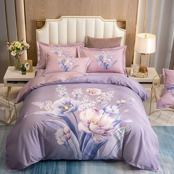 

hengyuanxiang pure autumn and winter all cotton ecological sanding thickened four piece set 1.8 bed group purchase