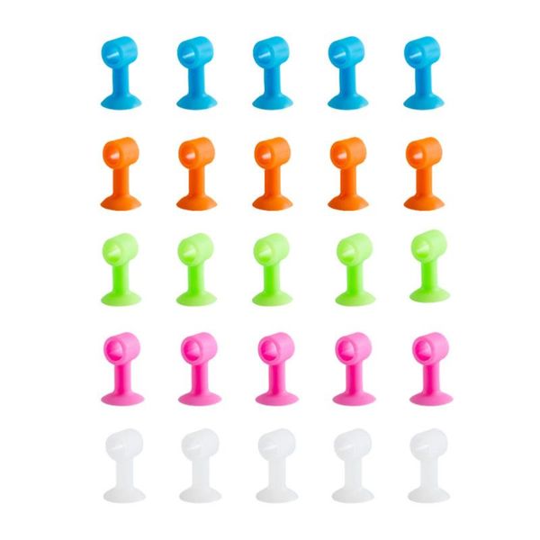 

door catches & closers 25pcs household knob sers wall protection anti-collision