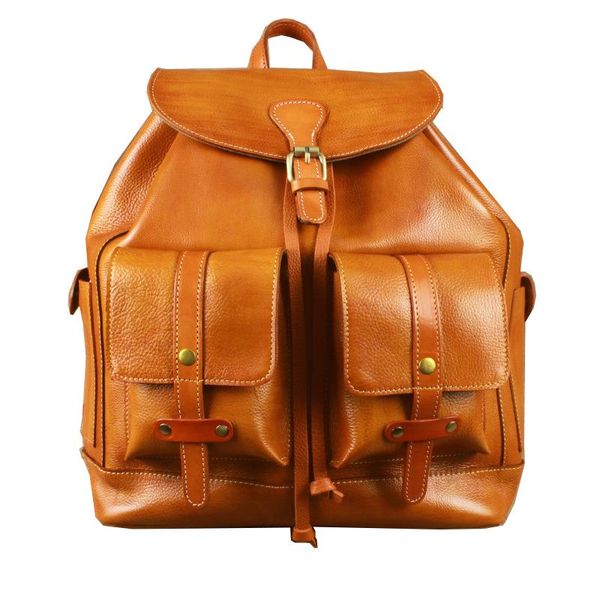

women fashion backpacks male cowhide backpack mochilas school men genuine leather business bag large lapshopping travel bags