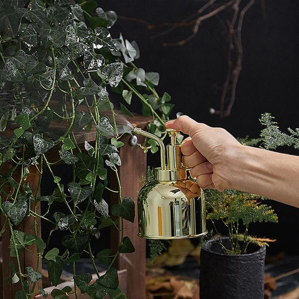 

brass watering bottle nordic style water succulent plants pot equipments