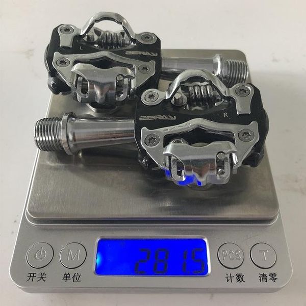 

bike pedals zeray zp-108s cycling road mtb clipless self-locking spd compatible parts