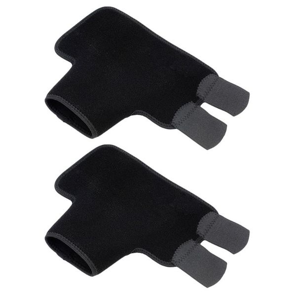 

elbow & knee pads 2pcs support supple fixing braces for sports use, Black;gray