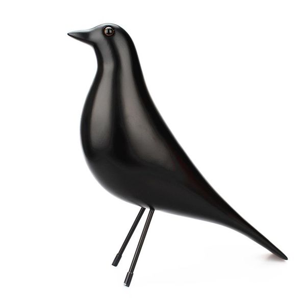 

resin craft pigeon bird figurine statue office ornaments sculpture home decoration accessories black white decor decorative objects & figuri