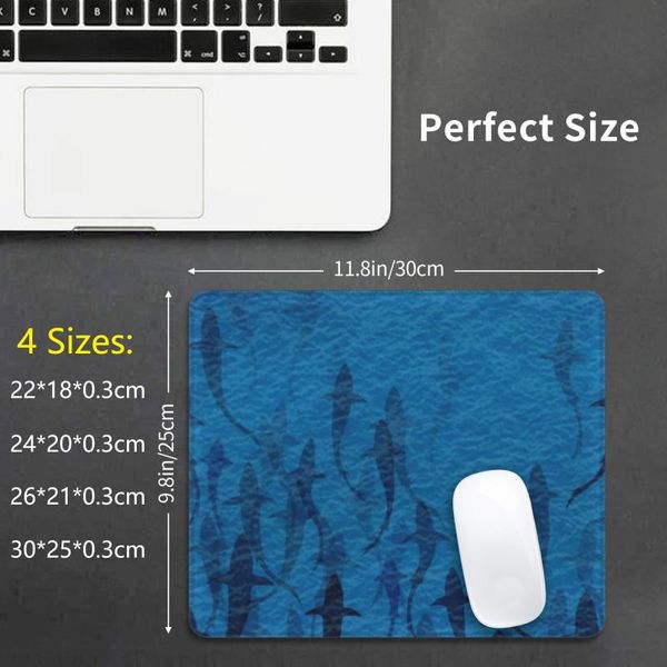 

mouse pads & wrist rests sharks pad 2463 ocean sea waves underwater