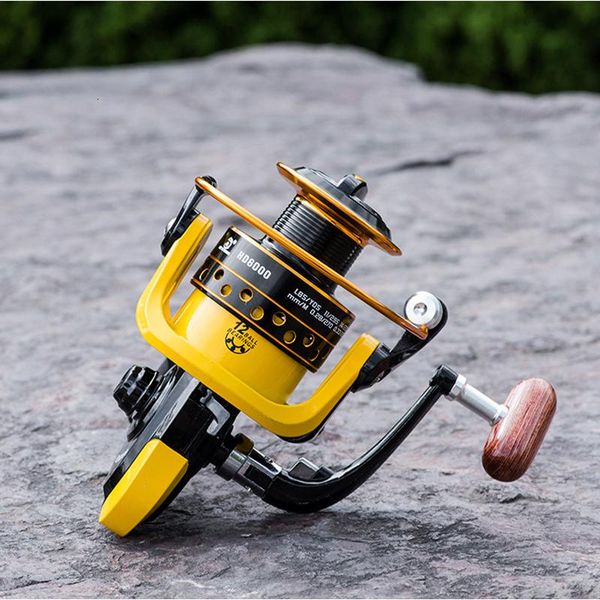 

fishing spinning reel saltwater carp reels 1000-7000 5.2:1 rock wheel baitcasting