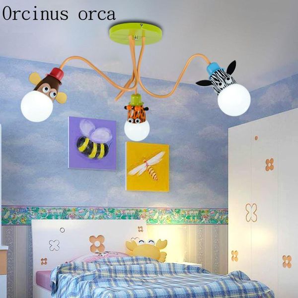 

ceiling lights creative cartoon children's room bedroom lamp boy girl baby eye care nursery postage free