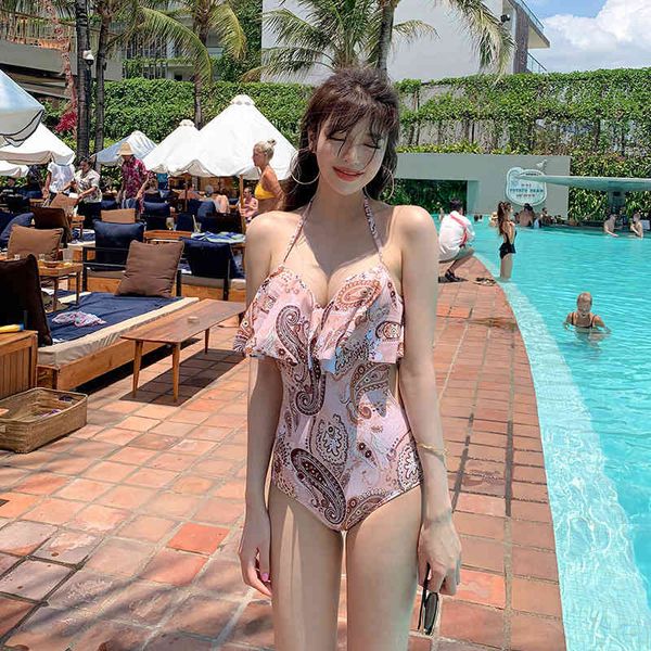 

swimsuit maid fallen women's apparel summer clothes push up to shine polyester print, White;black