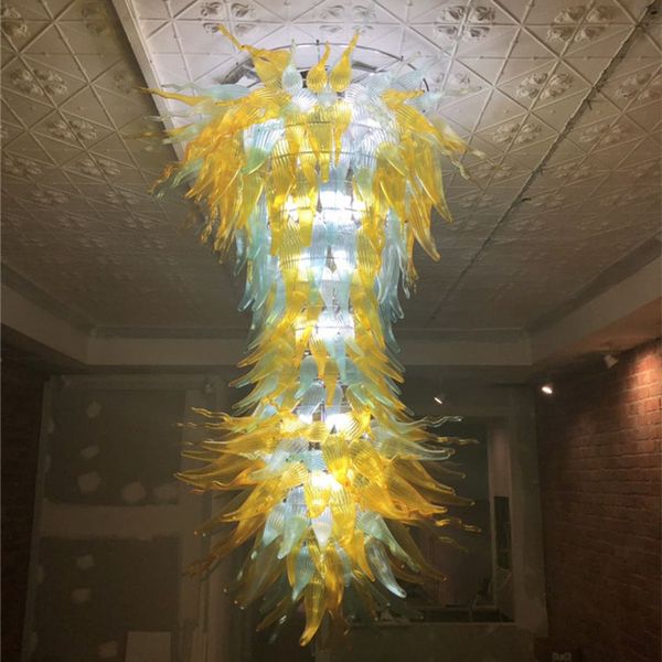 

art designer hand blown chandelier glass pendant lamps dining room bedroom bar cafe restaurant