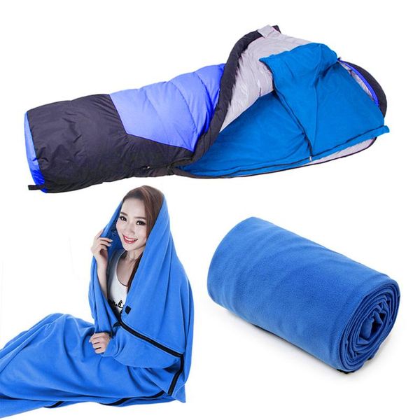 

portable sleeping bag camping lazy fleece liner lightweight tent bed for outdoor hiking backpacking bags