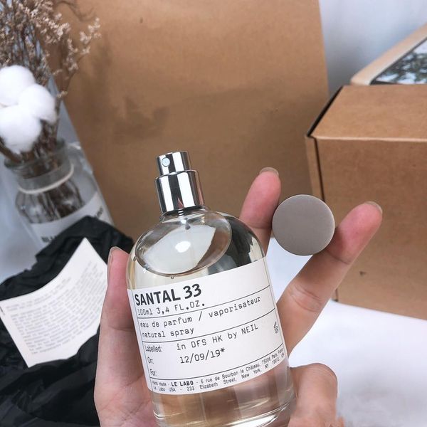 

selling neutral perfume le labo 100ml rose 31 santal 33 brand eau de parfum lasting fragrance fast ship