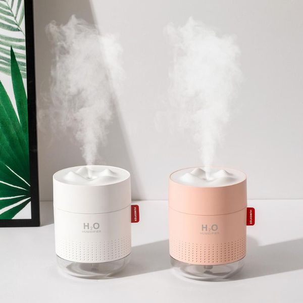 

humidifiers white snow mountain humidifier 500ml ultrasonic usb aroma air diffuser soothing light aromatherapy humidificador home difusor