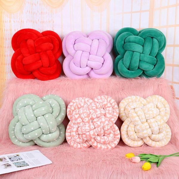 

pillow soft knot ball cushions bed stuffed home decor cushion plush throw f62a