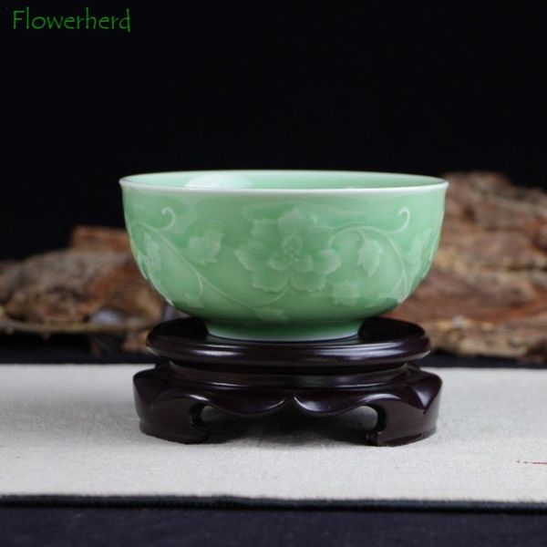 

ceramic porcelain bowl tea teaware tableware celadon household noodle bowls