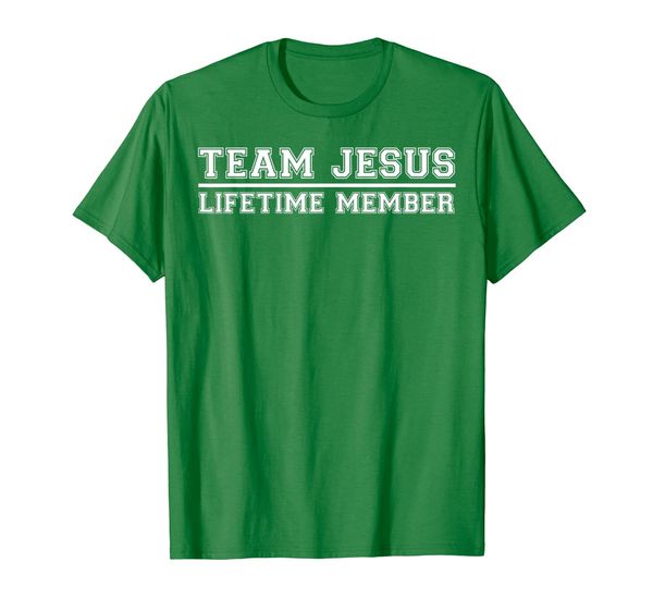 

Team Jesus T-Shirt - Lifetime Member Gift Tee, Mainly pictures