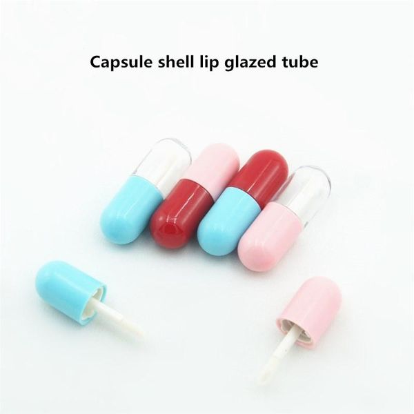 

storage bottles & jars 3ml shell lip glaze tube empty gloss lipgloss container packaging material refillable cosmetics