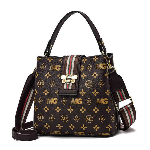 

2022 factory wholesale mg series leisure fashion bucket trend single shoulder simple diagonal women's bag